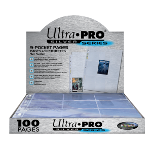 Ultra Pro – 100 Feuilles de Classeur Silver