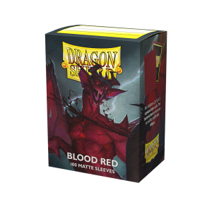 Sleeves – Dragon Shield Standard - Matte Blood Red