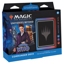 Magic The Gathering – Doctor Who - Deck Commander FR - Maitres du Mal